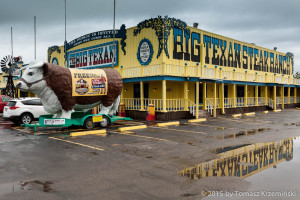 Big Texan Steak Ranch – here you find a task fit for a true cowboy. If you eat a 2kg steak in 60 minutes you will get it for free