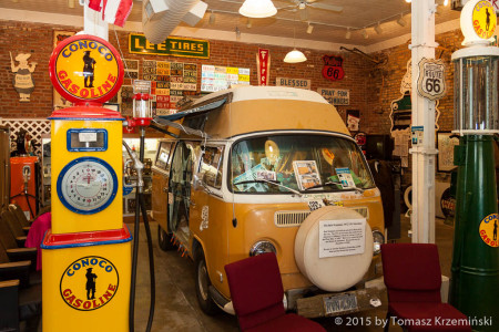VW Bus Boba Waldmire w Muzeum Route 66 - Pontiac Illinois
